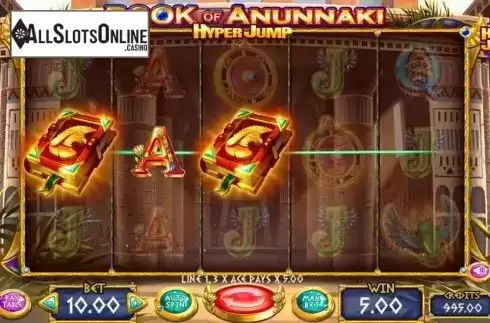 Win Screen 1. Book Of Anunnaki from Felix Gaming