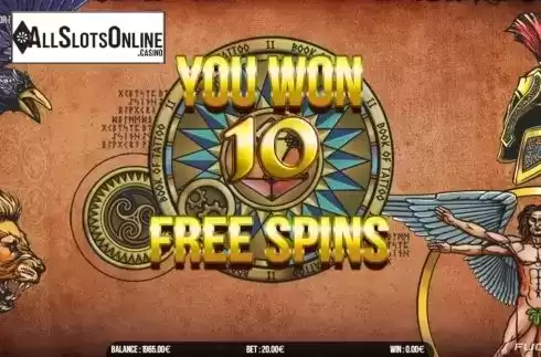 Free Spins 1. Book Of Tattoo 2 from Fugaso