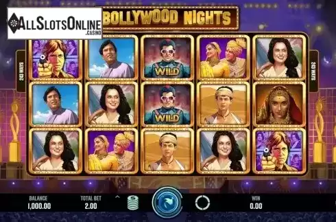 Reel Screen. Bollywood Nights from Indi Slots