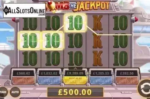 Screen7. Bomb The Jackpot from Cayetano Gaming