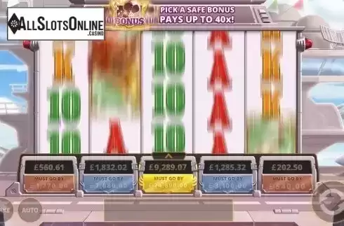 Screen6. Bomb The Jackpot from Cayetano Gaming