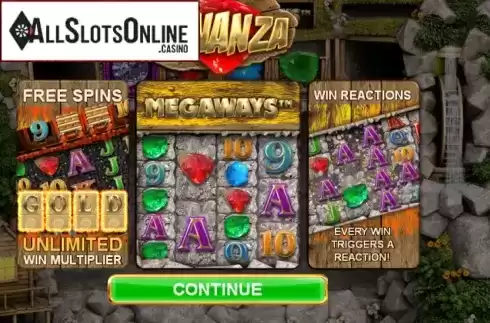 Game features. Bonanza from Big Time Gaming