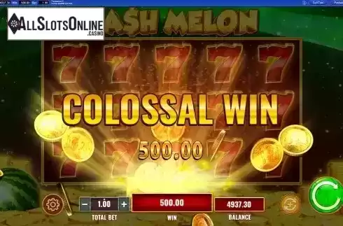Colossal Win Screen