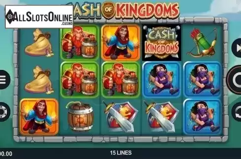 Reels screen. Cash of Kingdoms from Slingshot Studios
