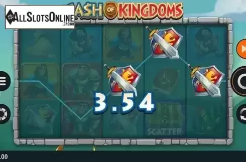 Win screen. Cash of Kingdoms from Slingshot Studios