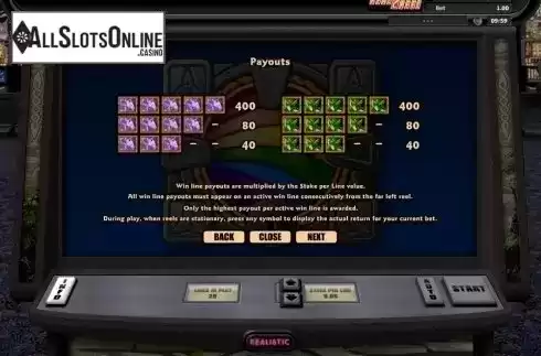 Screen3. Cashing Rainbows from Realistic