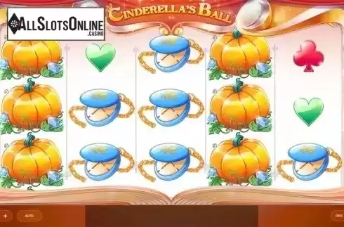 Reels screen. Cinderella's Ball from Red Tiger