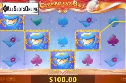 Win screen. Cinderella's Ball from Red Tiger
