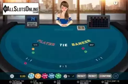 Reel Screen. Classic Baccarat (GamePlay) from GamePlay