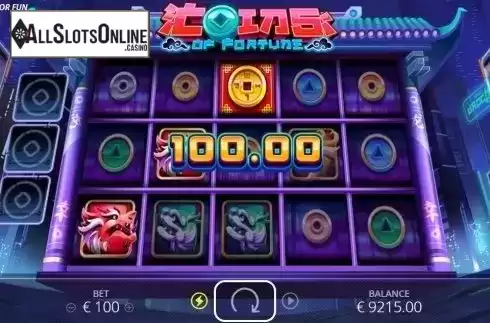 Win Screen 3. Coins Of Fortune from Nolimit City