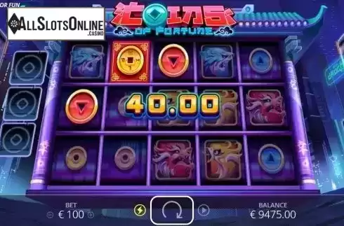 Win Screen 2. Coins Of Fortune from Nolimit City