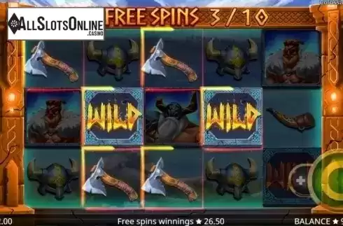 Free Spins 3. Colossal Vikings from Booming Games