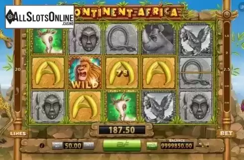 Screen7. Continent Africa from BF games