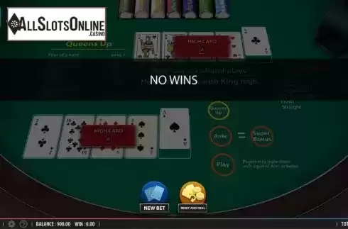 Game Screen 4. Crazy 4 Poker (Shuffle Master) from Shuffle Master