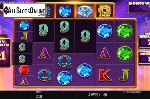 Free Spins. Dafabet Megaways from Blueprint