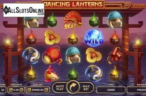 Reel Screen. Dancing Lanterns from NetGame