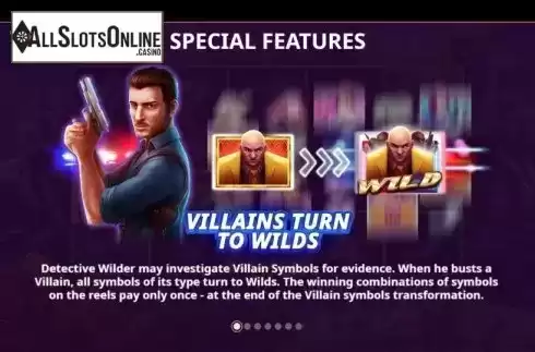 Features 1. Detective Wilder from Cayetano Gaming
