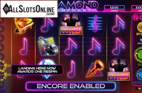 Reel Screen. Diamond Symphony from Bulletproof Games