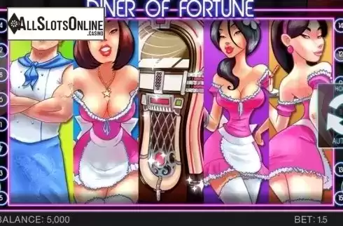 Screen 1. Diner of Fortune from Spinomenal