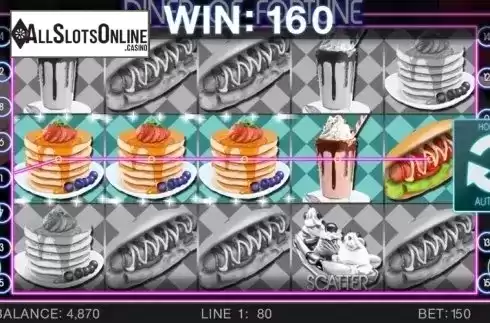 Screen 4. Diner of Fortune from Spinomenal