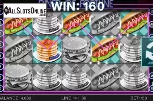 Screen 5. Diner of Fortune from Spinomenal