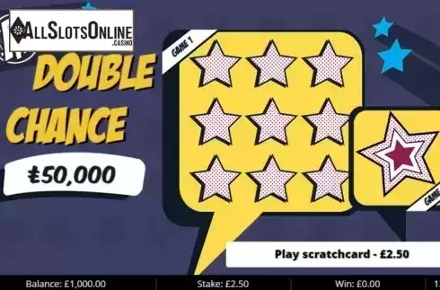 Start Screen. Double Chances M from Gluck Games