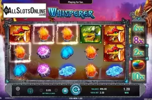 Win Screen 2. Dragon Whisperer from GameArt