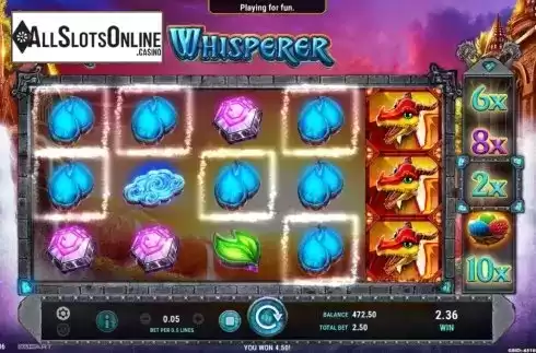 Win Screen 4. Dragon Whisperer from GameArt