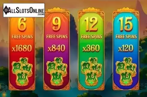 Free spins. Eastern Emeralds from Quickspin