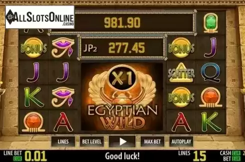 Game reels. Egyptian Wild HD from World Match