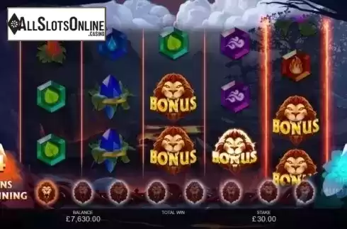 Free Spins 2. Elemental Beasts from Inspired Gaming