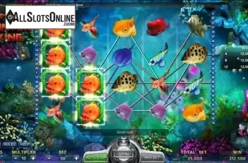 Win Screen. Fish Hunter King from XIN Gaming
