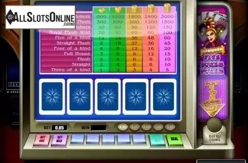 Game Screen 1. Five Joker Poker from Novomatic