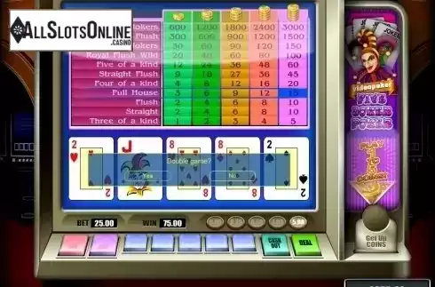 Game Screen 3. Five Joker Poker from Novomatic