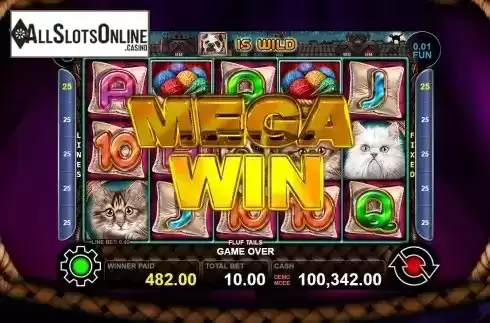 Mega Win Screen