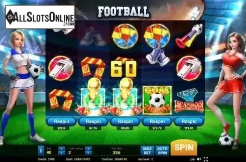 Wild Win screen. Football (Evoplay) from Evoplay Entertainment