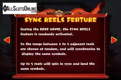 Sync reels screen