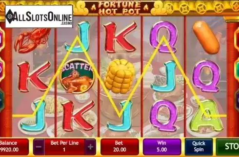 Win Screen . Fortune Hot Pot from Triple Profits Games
