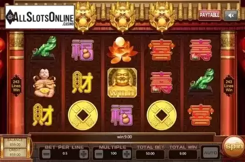 Game workflow . Fortune Maitreya from Aiwin Games