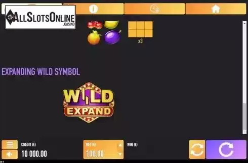 Wild Expand screen