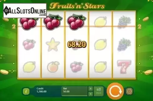 Screen 6. Fruits and Stars (Playson) from Playson