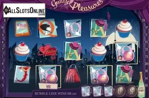 Win Screen . Guilty Pleasures from Gamesys