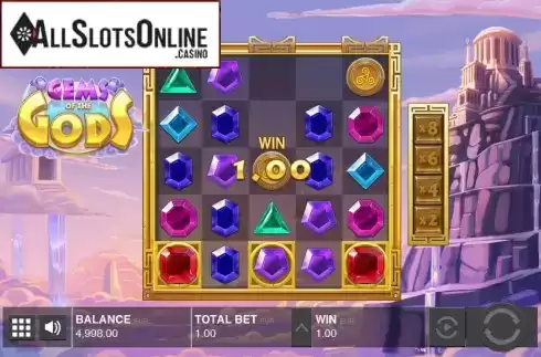 Win 2. Gems of the Gods from Push Gaming