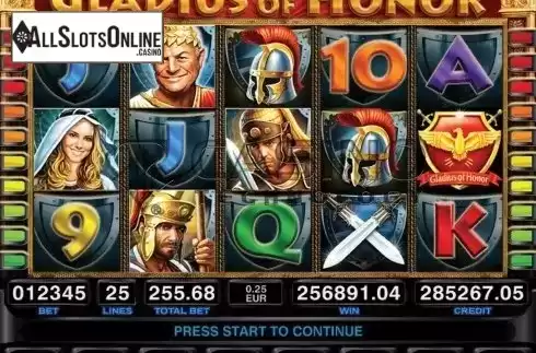 Screen2. Gladius Of Honor from Casino Technology