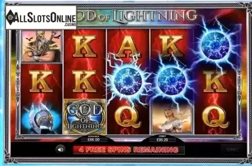 Screen 3. God of Lightning (Inspired Gaming) from Inspired Gaming