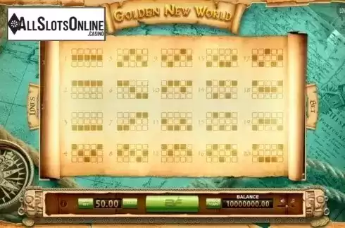 Screen5. Golden New World from BF games