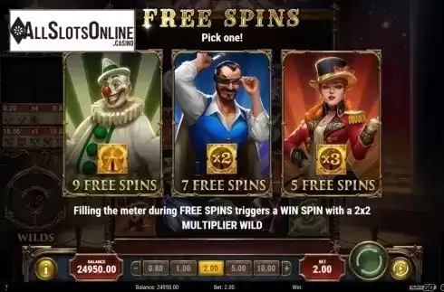 Free Spins. Golden Ticket 2 from Play'n Go