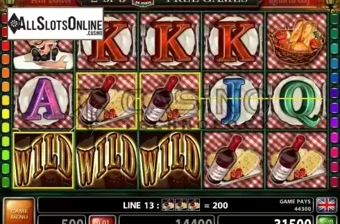 Screen3. Gourmet De Paris from Casino Technology