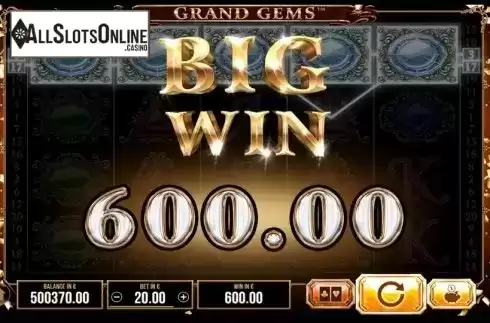 Big Win. Grand Gems (SYNOT) from SYNOT