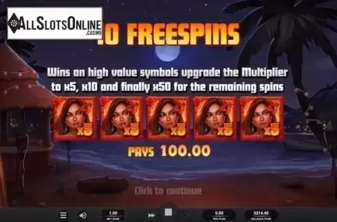 Free Spins 2. Ignite The Night from Relax Gaming